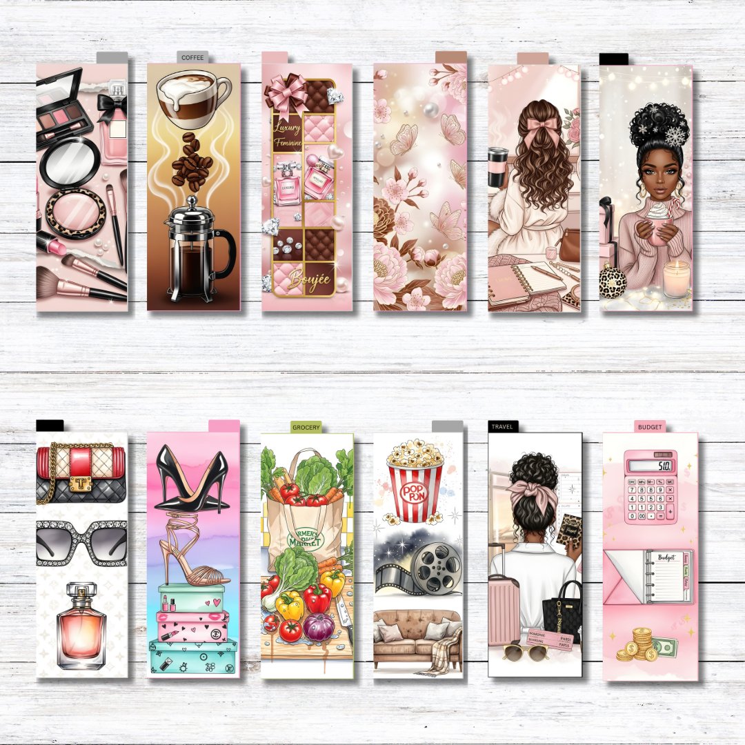 Planner Bookmark - set of 12 | Stationery Chic, LLC