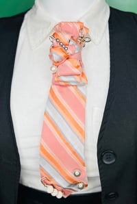 Image 1 of Sassy Women’s Necktie with Soft-Tone Colors