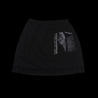 Nosferatu Black Slip Skirt