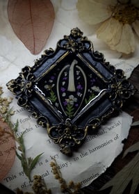 Image 5 of Piglet Bones and Floral Mini Wall Frame #2