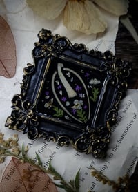 Image 2 of Piglet Bones and Floral Mini Wall Frame #2