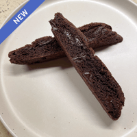 Image 1 of double chocolate biscotti