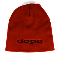 Image 2 of Dope Red/Black Beanie