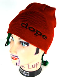 Image 4 of Dope Red/Black Beanie