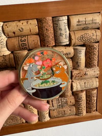 Image 2 of LAST ONE- Remy and Emile Quicksand Pin