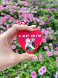 Image 1 of I RELY ON YOU KEYCHAIN