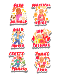 WHAT IM LIVING FOR STICKER SET