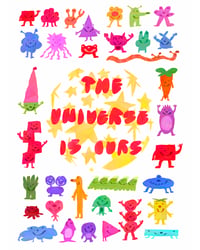 Image 1 of UNIVERSE IS OURS EMBOSSED PRINT