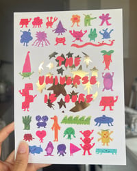 Image 2 of UNIVERSE IS OURS EMBOSSED PRINT