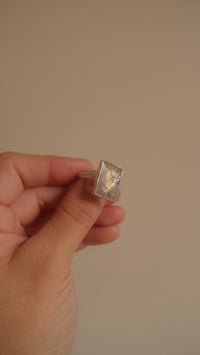 Image 3 of Chunky Abalone Ring