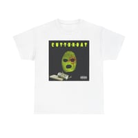 Image 1 of T-Shirt — CUTTROAT Graphic Tee (Neon Ski Mask Album Art)