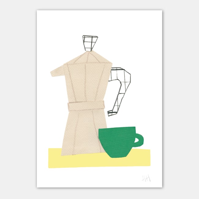 Weekend Coffee Giclée Print