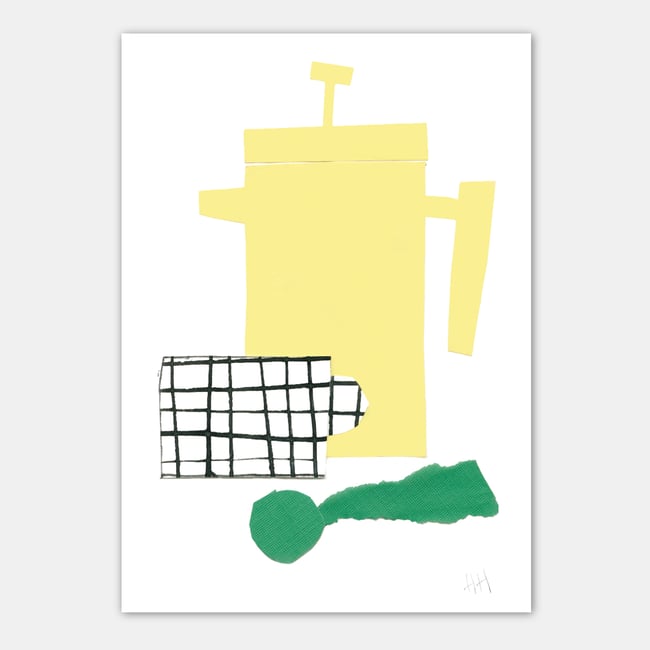 8am Coffee Giclée Print