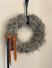 Image 2 of Spanish Moss Christmas Wreath