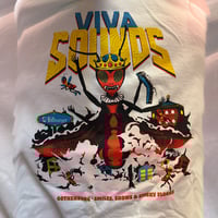 Image 2 of VIVA SOUNDS TEE ANT - WHITE