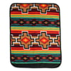 AZTEC FLEECE LAP BLANKET - GREEN
