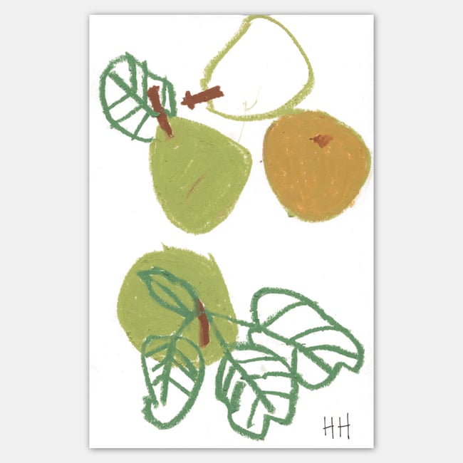 Autumn Pears - Original Artwork