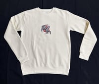 Image 2 of 'Jorogumo spider woman' off-white crewneck - Bone Trail Apparel
