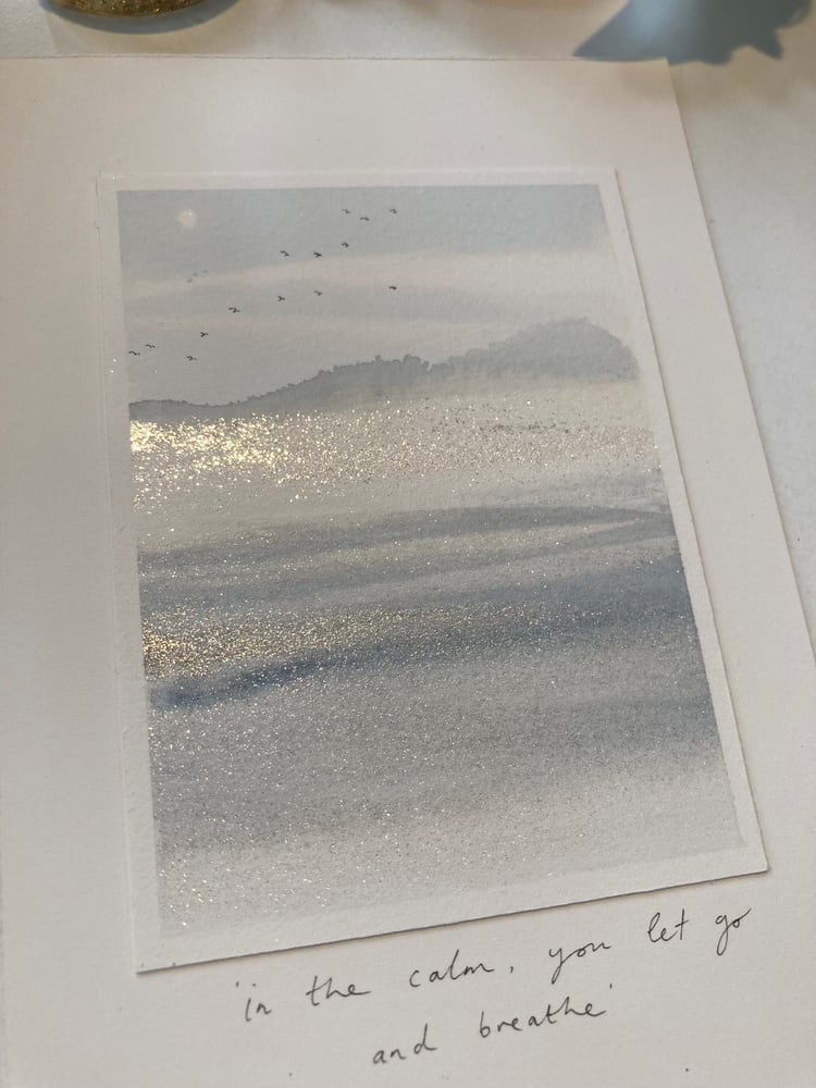 Image of Calm ☁️🌊