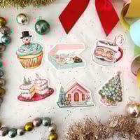 Image 3 of Santa mug sticker 