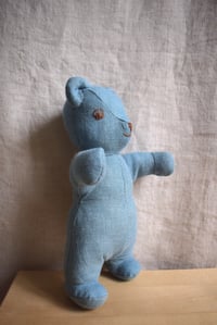 Image 2 of Natural indigo linen Teddy