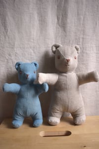 Image 4 of Natural indigo linen Teddy