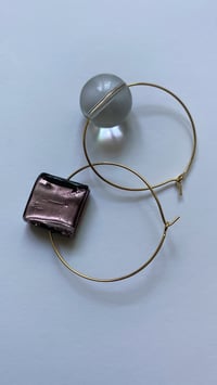 Image 1 of SMALL! VIDRIO VINTAGE ROSA