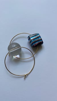 Image 1 of SMALL! BLUE PING GLASS