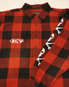 Red & Black  XCV Flannel