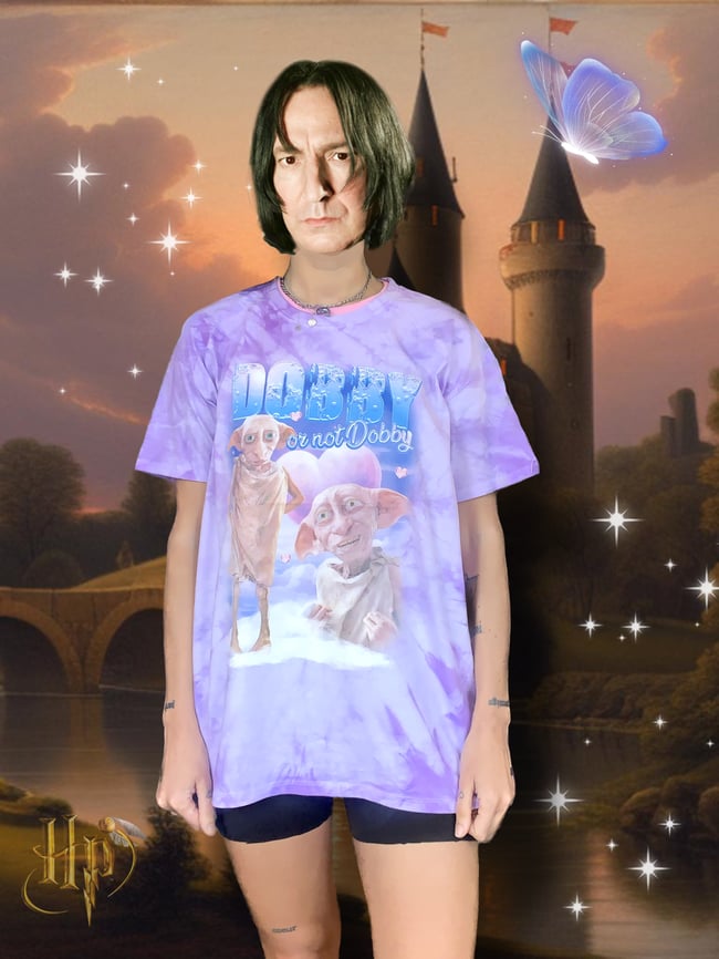 DOBBY - tie'n dye violet 