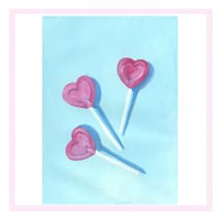 Image 4 of PRINT:  PINK LOLLIPOPS