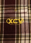   Burgundy XCV Flannel