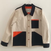 Image 2 of 155 L/XL 12oz canvas color blocks Type143