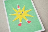 Image 2 of Christmas Star Riso Card 