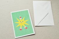 Image 5 of Christmas Star Riso Card 