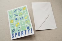 Image 5 of SPORTY! Riso Greeting Card