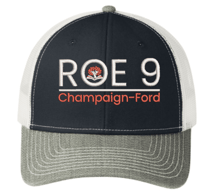 Image 1 of ROE 9 Embroidered Trucker Hat