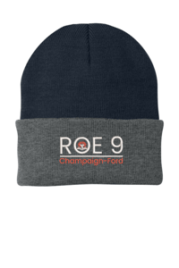 Image 1 of ROE 9 Embroidered Beanie