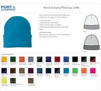 Image 2 of ROE 9 Embroidered Beanie