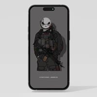 Skeleton Christmas Phone wallpaper