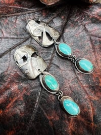 Image 5 of Turquoise Dangle Earrings