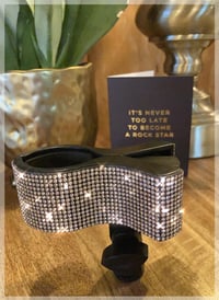 Image 4 of Crystal Covered Wireless Microphone Clip