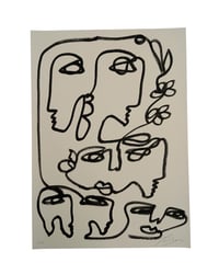 Image 1 of GARDEN OF ECHOES - original 50x70cm