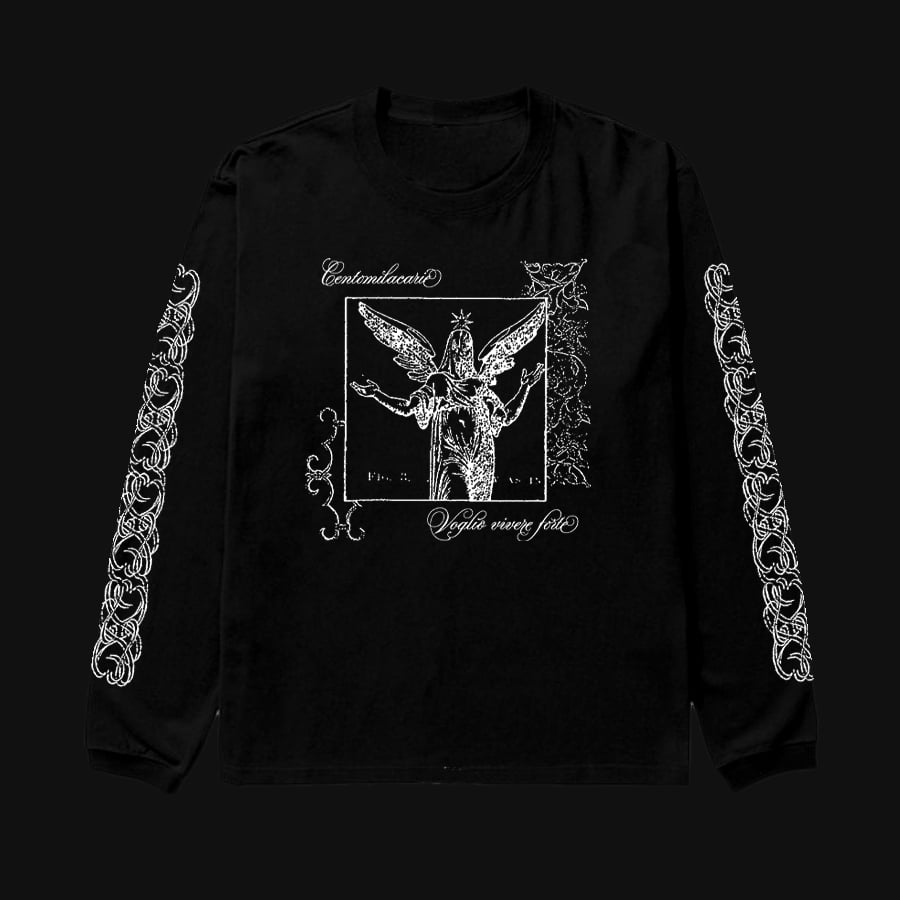 Image of CENTOMILACARIE | LONGSLEEVE VOGLIO VIVERE FORTE