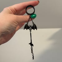 Diamond Bat Dangles (sizes 2g-2")