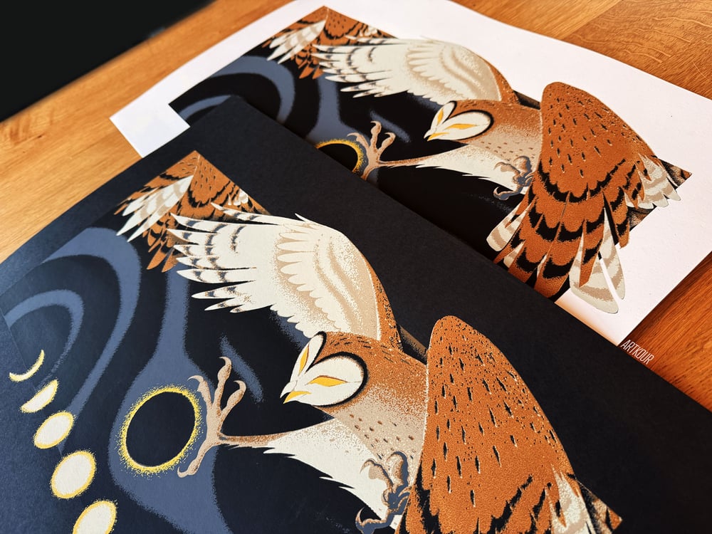 Image of MOONCHASER PRINT