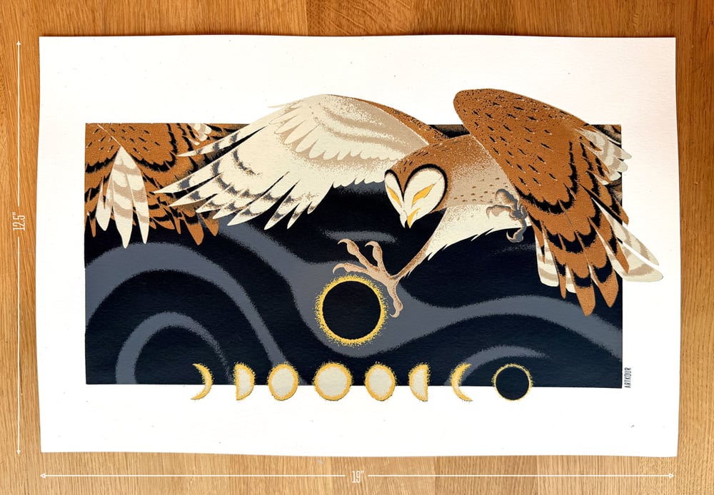 Image of MOONCHASER PRINT