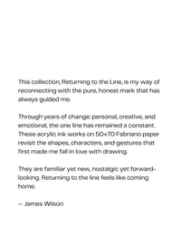 Image 2 of SHARED LINES - original 50x70cm