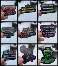 Image 1 of Holographic Stickers (multiple)