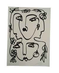 Image 1 of BLOOMING CONVERSATIONS - original 50x70cm